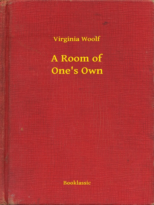 Title details for A Room of One's Own by Virginia Woolf - Available